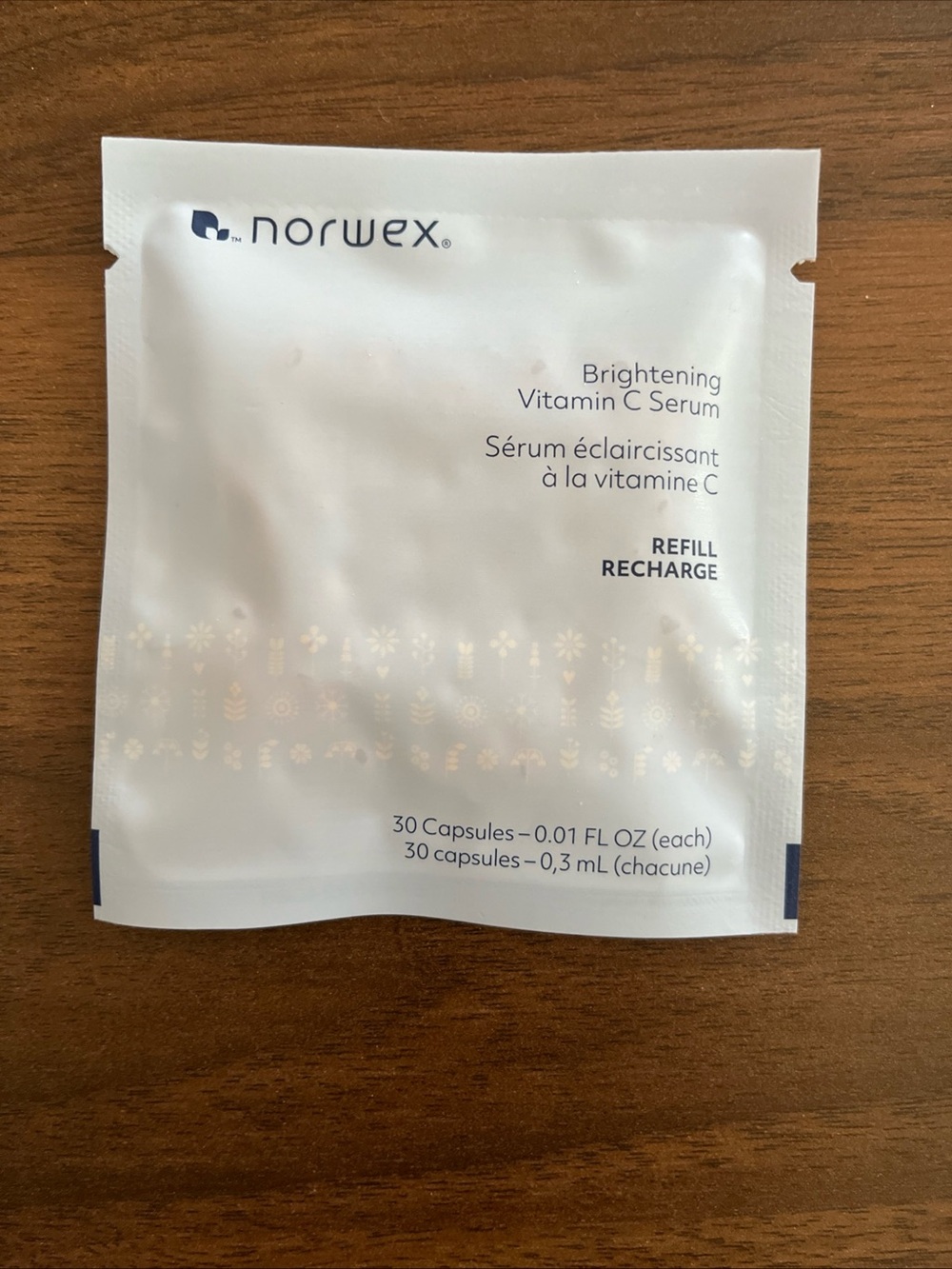 Norwex Brightening Vitamin C Serum Refill Packet